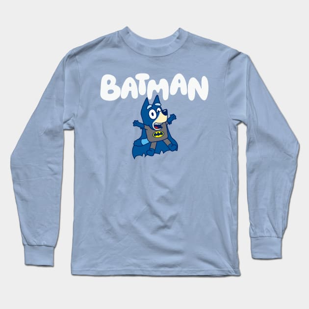 Batdog Long Sleeve T-Shirt by Daletheskater